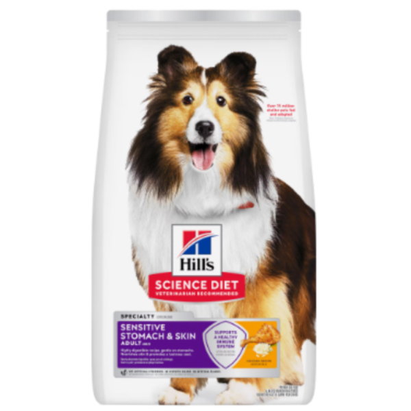 希爾思成犬腸胃敏感與皮膚1.81kg 