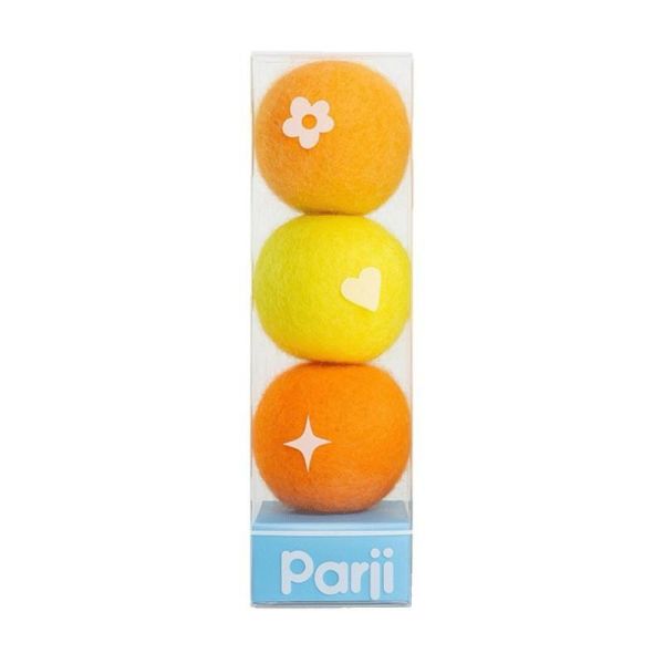 Parji陽光羊毛球4cm三入組 
