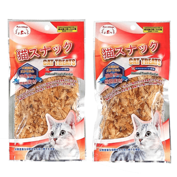 PV貓咪鯖魚花片18g 