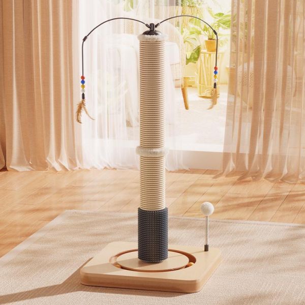 蹭癢轉盤玩具貓抓住80*33*33cm 