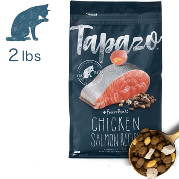 特百滋TAPAZO凍乾雙饗宴全齡貓低敏鮭魚 