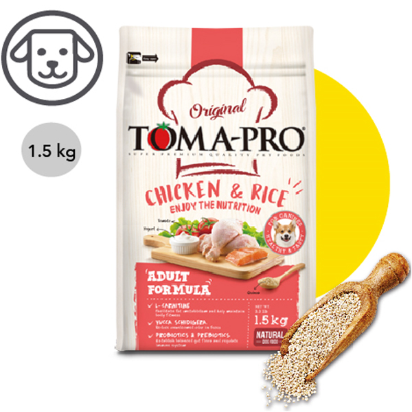 優格成犬雞肉+米高適口性配方 