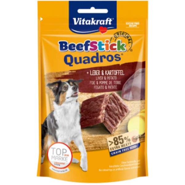 Vitakraft方塊牛肉起士/牛肝洋芋/煙燻牛肉 