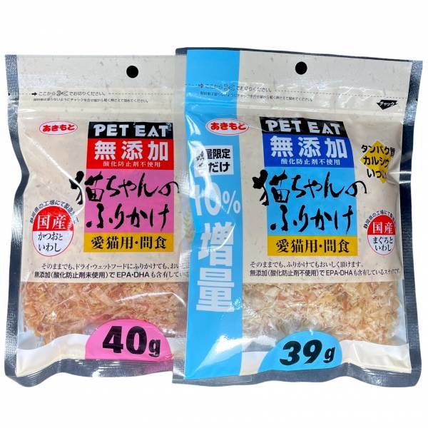 PET EAT鰹魚/鮪魚薄片+小魚干 