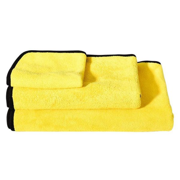 速乾加厚吸水毛巾(黃/紫隨出貨) 