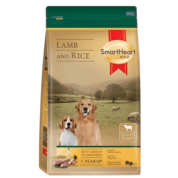 慧心自然犬糧-牧野羊肉+米(中大型犬) 