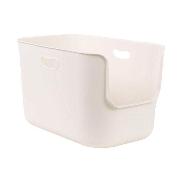 (白)巨無霸加高手提貓砂盆58*38*35cm 