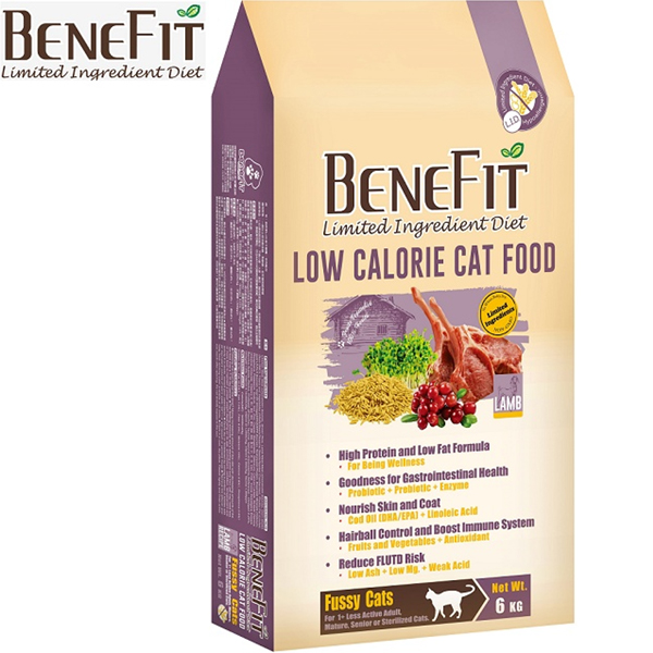 BENEFIT斑尼菲L.I.D.體態化毛貓糧羊肉配方 