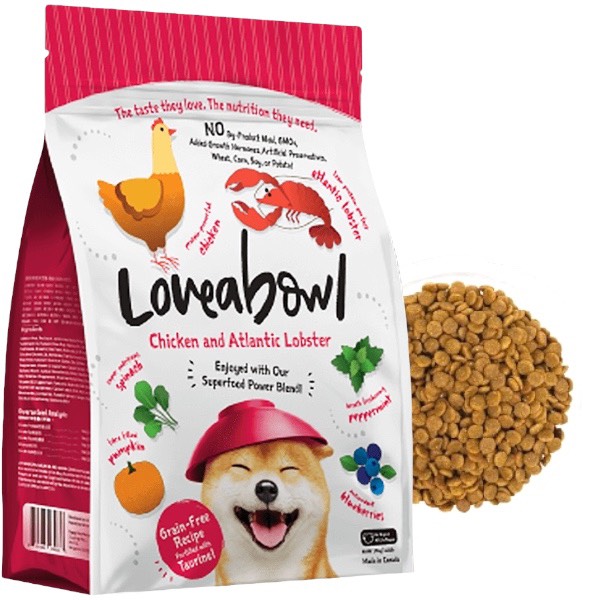 Loveabowl囍碗無榖全齡犬-雞肉&大西洋龍蝦 