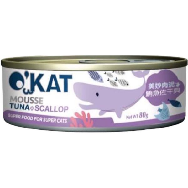 O’KAT美妙肉泥貓罐80g 