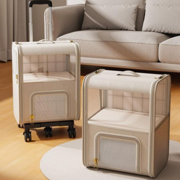 DJK90可拆雙層貓雙肩包 