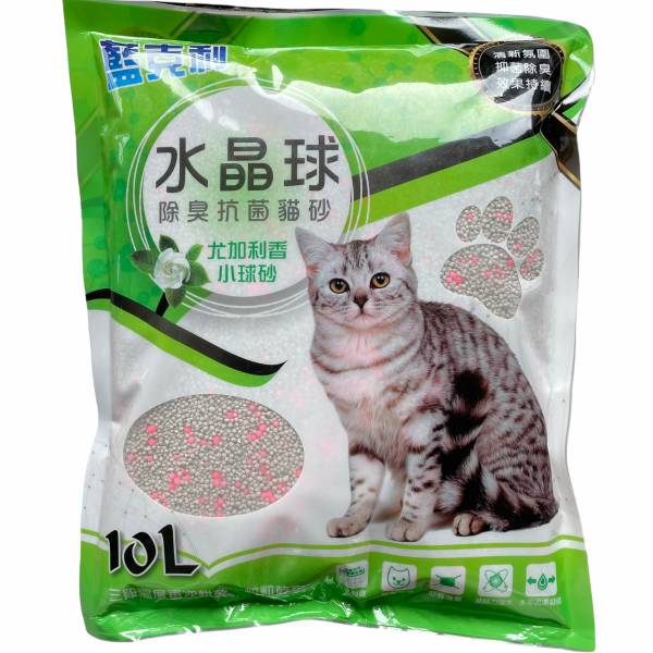 藍克利粗球貓砂10L 