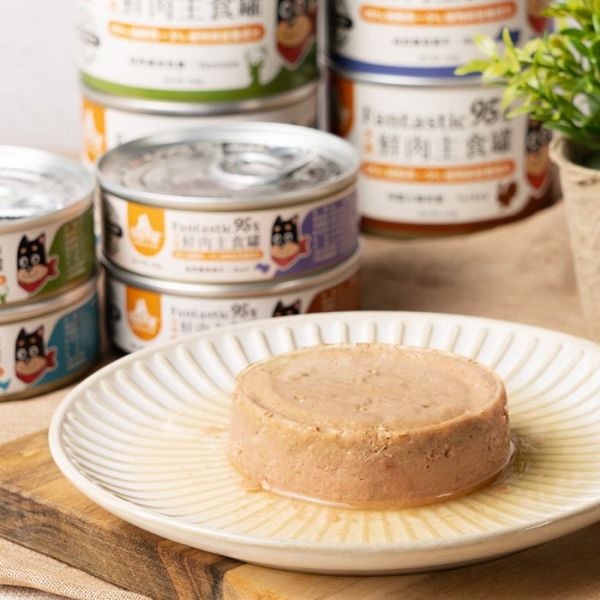 汪喵星球犬用Fantastic 95%鮮肉無膠主食罐80G&165G 