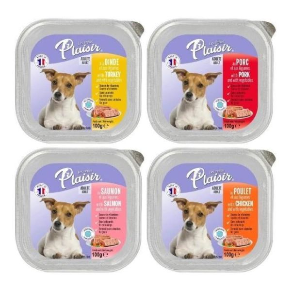 Plaisir法樂食狗狗主食餐盒100g 