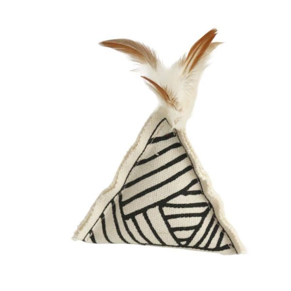 三角羽毛貓薄荷包(圖案隨機出貨) 