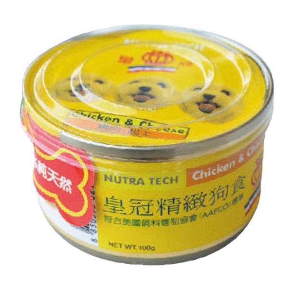 皇冠犬罐100g 