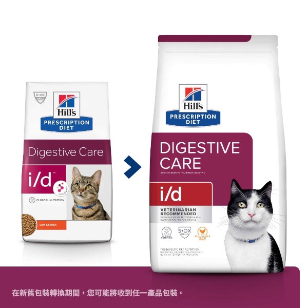 希爾思貓I/D消化配方1.8公斤 