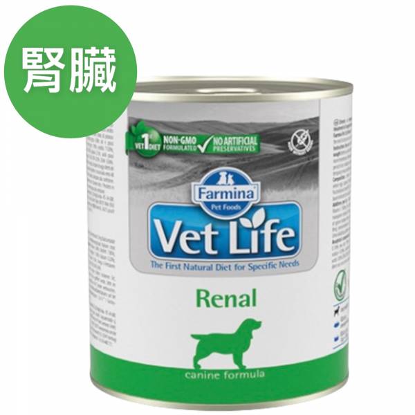 法米納犬用腎臟主食罐300g 