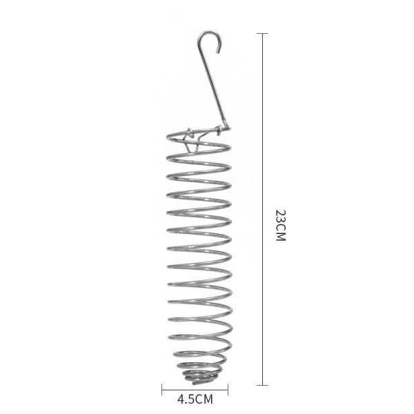 鳥用螺旋蔬果餵食器 