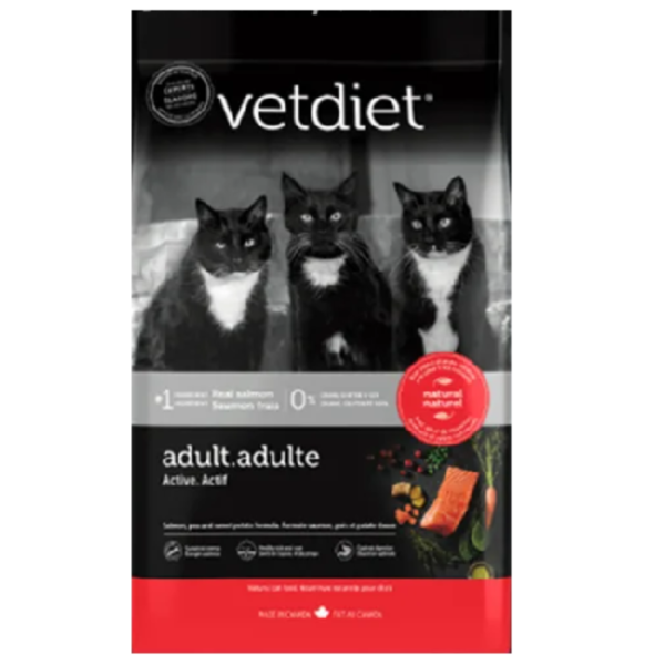 加拿大Vetdiet三兄弟貓糧1.5kg成貓鮭魚 