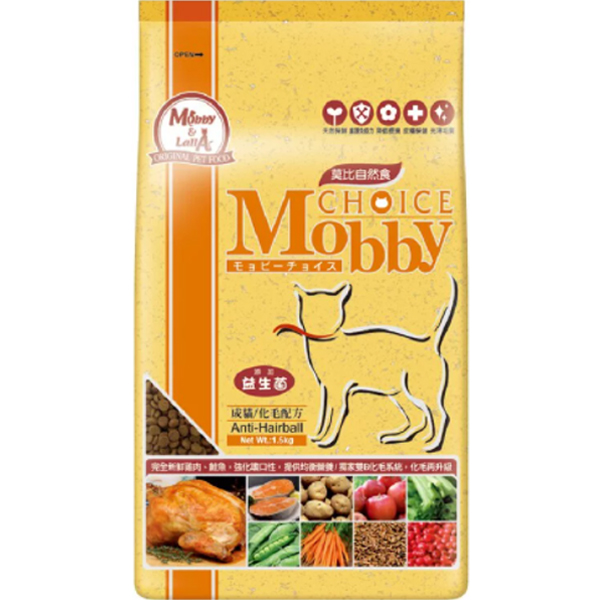 Mobby 莫比成貓化毛1.5公斤 