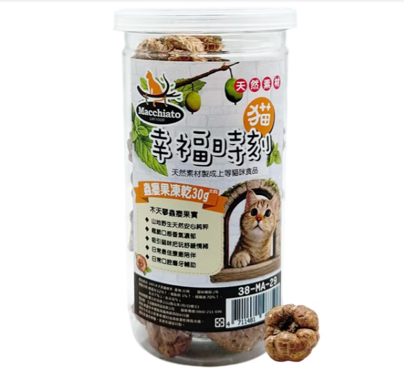 貓幸福時刻蟲蠳果凍乾30g 