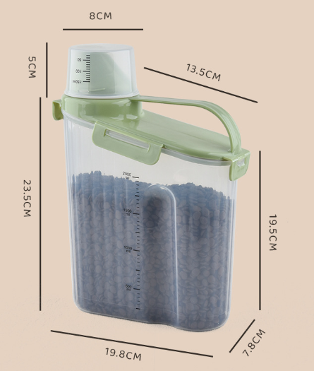 CLT-001手提儲糧桶2L(藍) 