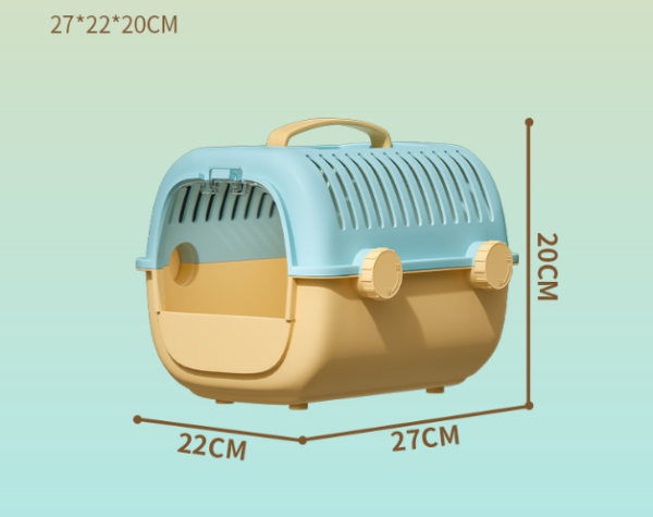 小寵外出籠27*22*20cm(不分色顏色可備註) 