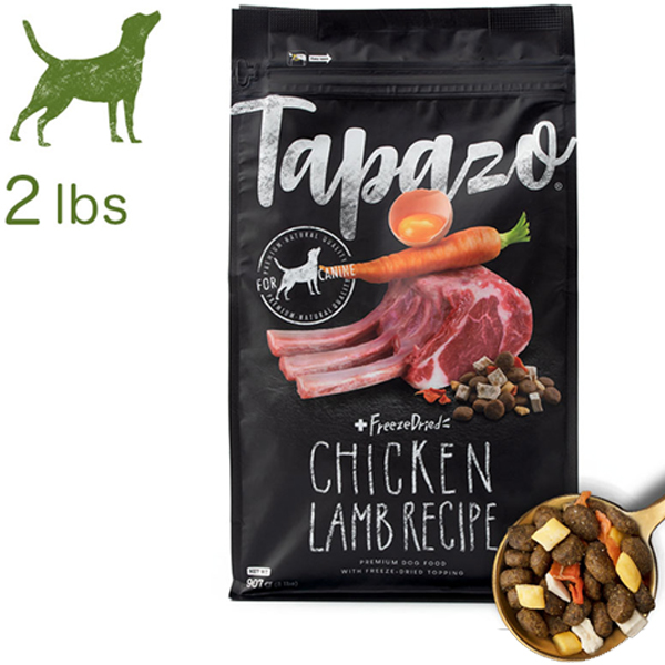 特百滋TAPAZO凍乾三重奏全齡犬低敏羊肉 