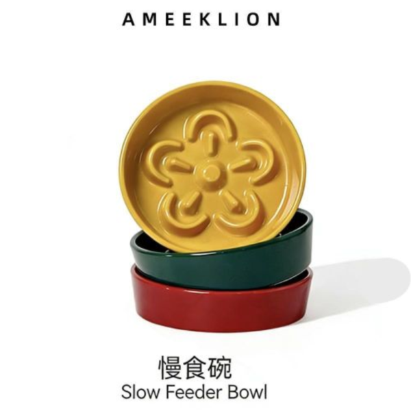TC-002陶瓷慢食碗(不分色隨機出貨) 