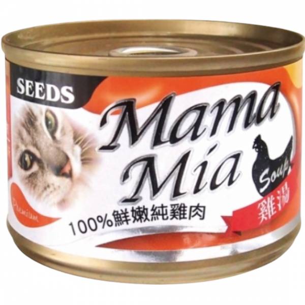 MamaMia機能愛貓雞湯餐罐170g 