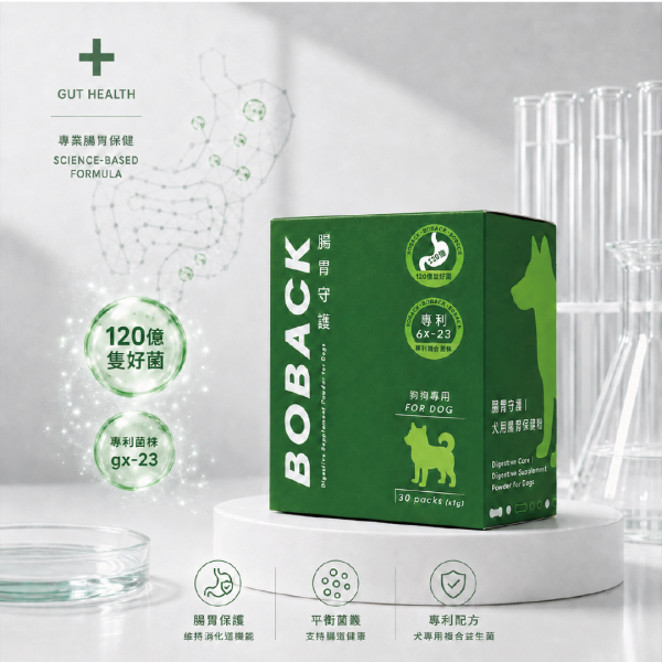 波貝克-狗用腸胃保健粉(1g*31包/盒) 