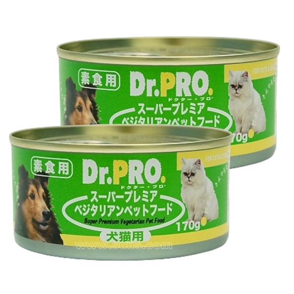 DR.PRO素食罐頭(犬貓用)170g 