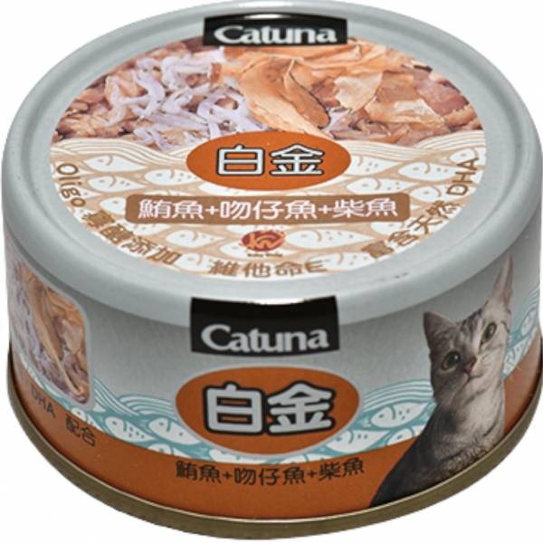 白金貓罐80g 