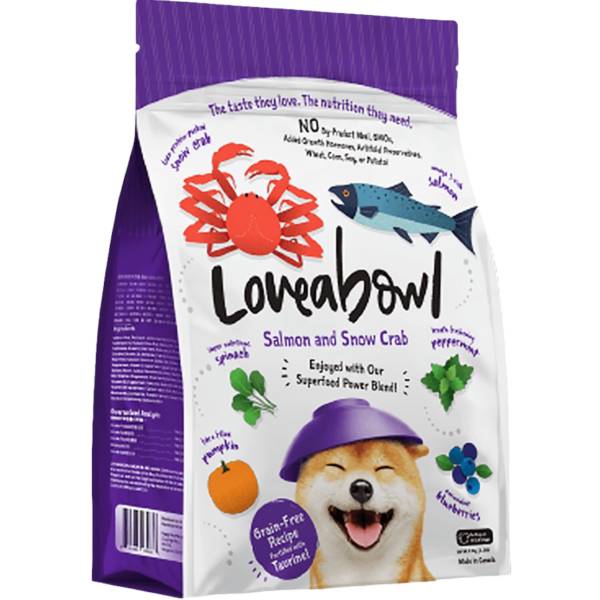 Loveabowl囍碗無榖全齡犬-鮭魚&雪蟹 