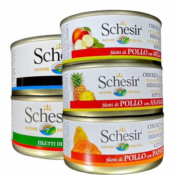 schesir犬鮮時6罐組合包 