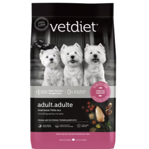 Vetdiet 加拿大三兄弟小型犬鮮雞2.72kg消化+美膚 