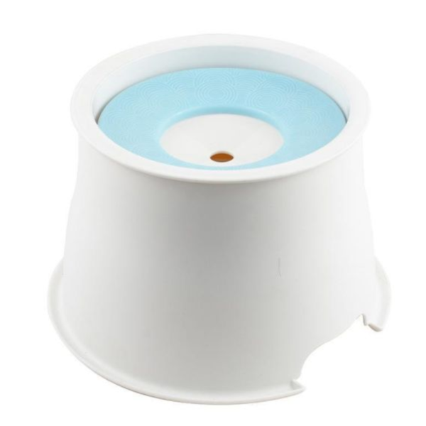 三代SJ0107護頸漂浮碗(藍)1000ML 