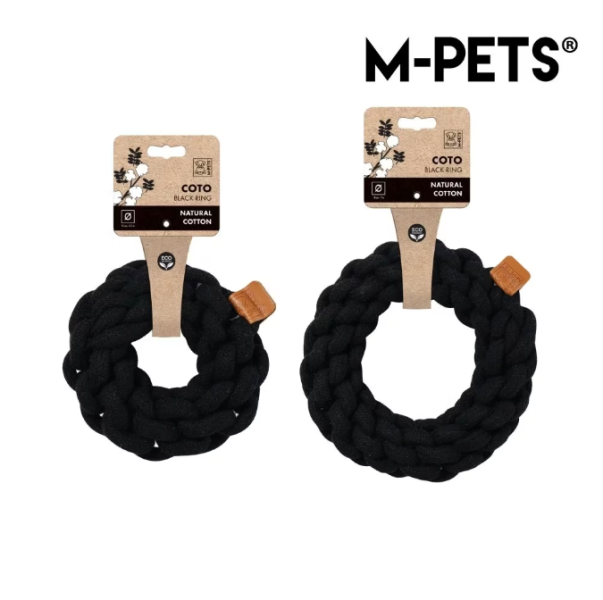 M-PETS天然棉圈圈潔牙繩(3色) 