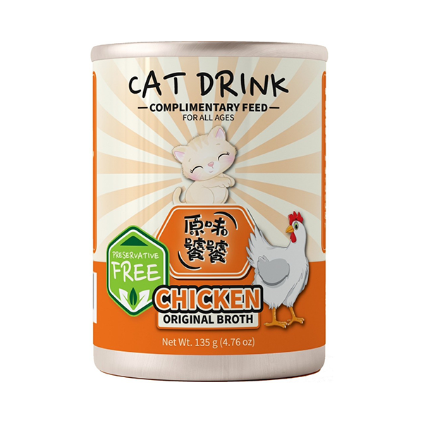 原味饕饕貓用原味湯汁罐135g 