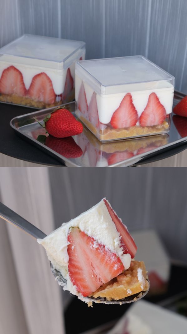 草莓生乳酪盒子(葷） 