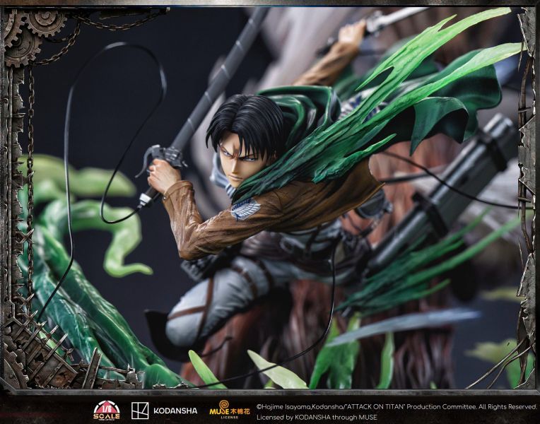 【預定】【50CM】TA 正版授權 進擊的巨人 兵長VS獸巨 