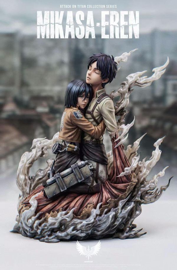 【預定】【1/6比例】Saoirse工作室 名場面 米卡莎相擁艾倫 