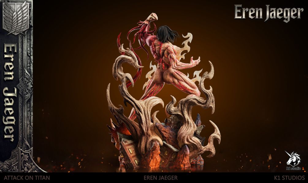 【預定】【40CM】K1工作室 咆哮艾倫(可發光) 