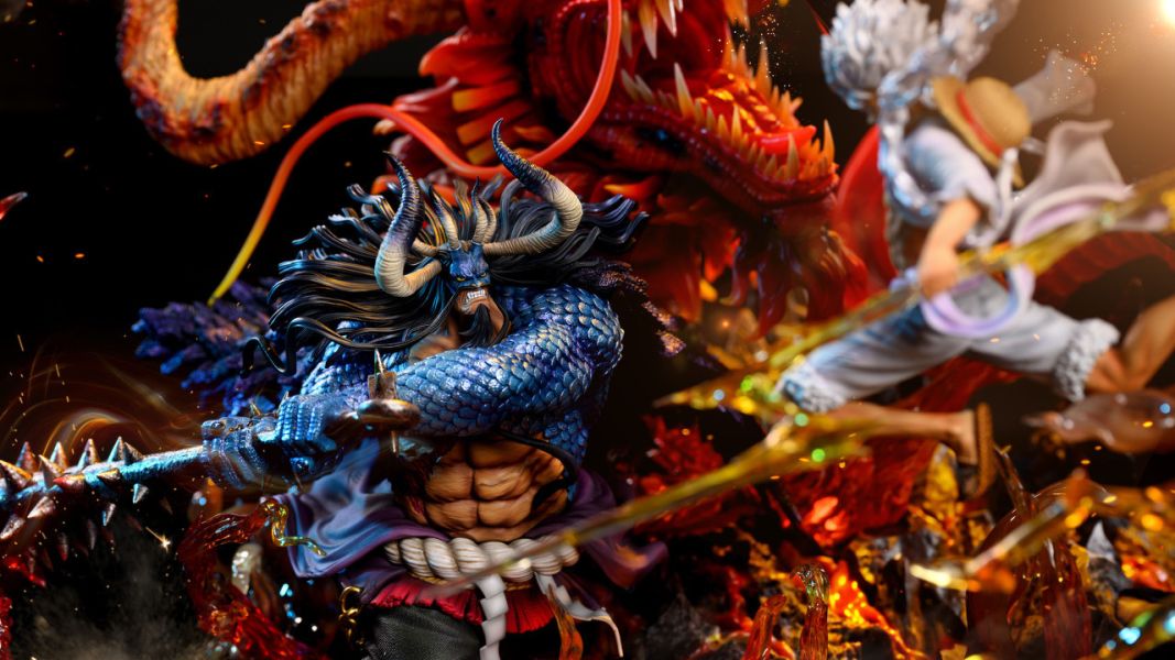 【海外代購】【72CM】流風工作室 畢業款對戰 凱多VS魯夫 凱多,GK,雕像,模型,玩具,公仔,模獸,新竹模型,新竹景點,火影忍者,咒術迴戰,海賊王,遊戲王,鬼滅之刃,精靈寶可夢,七龍珠,死神