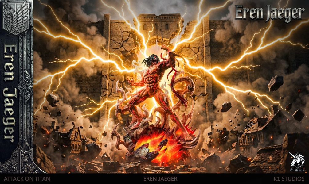 【預定】【40CM】K1工作室 咆哮艾倫(可發光) 