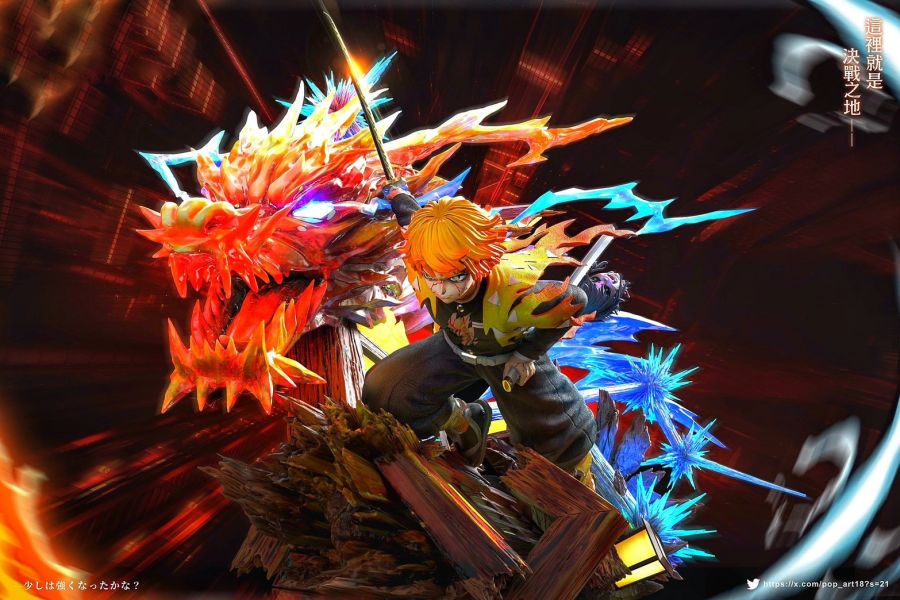 【預定】【41CM】POP ART工作室 我妻善逸 火雷神 