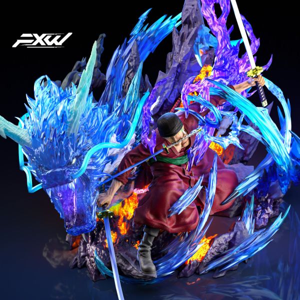 【已截單/洽客服報價】【75CM】FXW工作室 索隆 青龍印流水 索隆,GK,雕像,模型,玩具,公仔,模獸,新竹模型,新竹景點,火影忍者,咒術迴戰,海賊王,遊戲王,鬼滅之刃,精靈寶可夢,七龍珠,死神