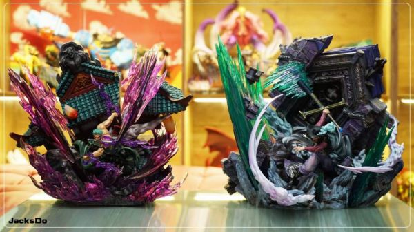 【海外代購】【51CM】JacksDo POPMAX鷹眼+場景特效地台 POPMAX,鷹眼場景,特效地台,GK,雕像,模型,玩具,公仔,模獸,魔獸,盒玩,新竹必逛,火影忍者,naruto,海賊王,遊戲王,鬼滅之刃,精靈寶可夢,七龍珠