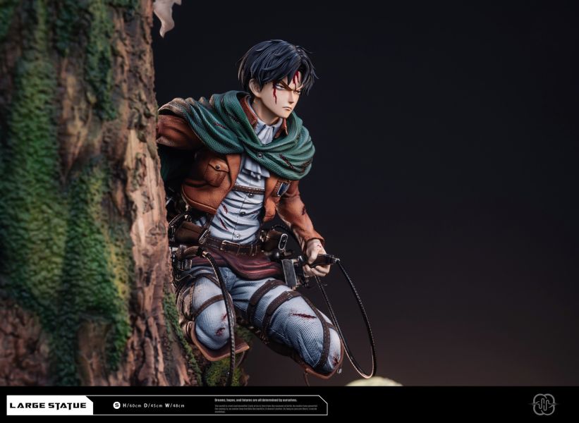 【預定】【60CM】LARGE STATUE工作室 團長艾爾文&里維兵長 